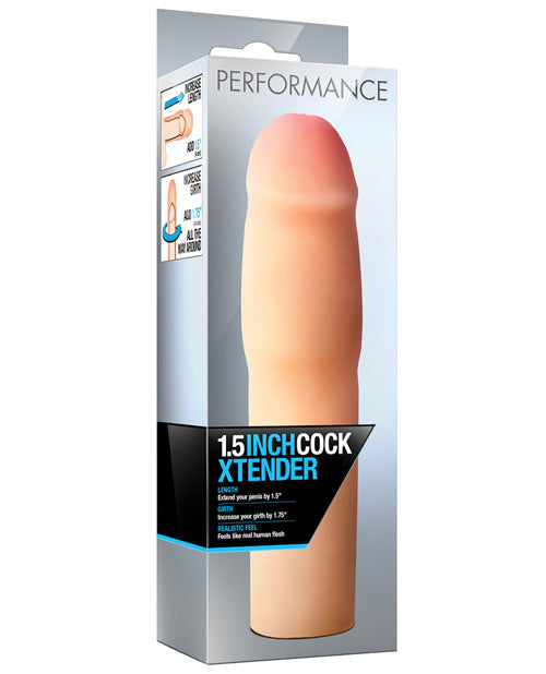 The Soft Hum Blush Performance 1.5" Cock Xtender - Flesh