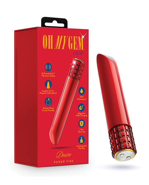 The Soft Hum Blush Oh My Gem Desire Bullet - Ruby