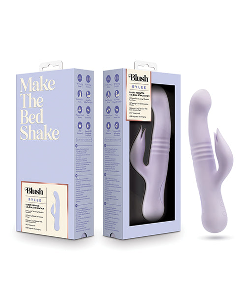 The Soft Hum Blush Rylee Rabbit Vibrator - Lavender