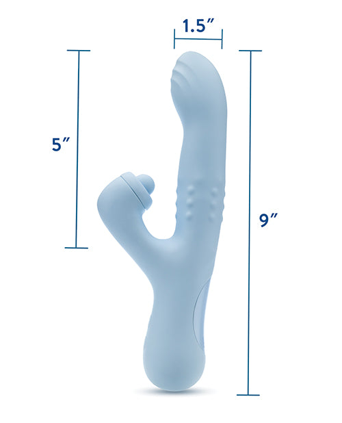 The Soft Hum Blush Devin G-Spot Vibrator - Blue