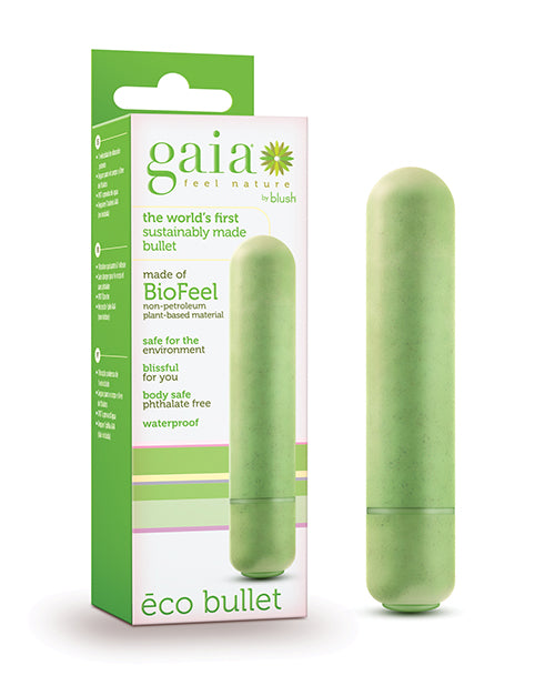The Soft Hum Blush Gaia Eco Bullet - Green