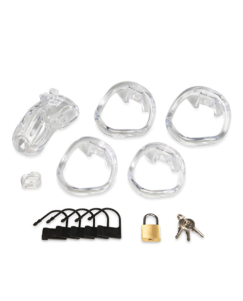 2" Acrylic See Thru Chastity Cock Cage (4)