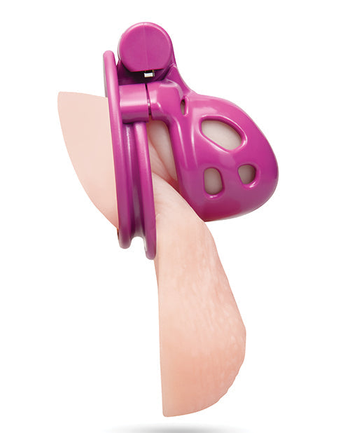 1" Bitchboy Pink Prisoner Cock Cage (3)