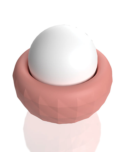 The Soft Hum Screaming O Cuties Dotty Egg Vibrator - Dusty Rose