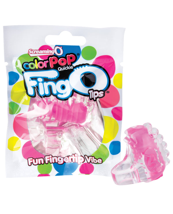 The Soft Hum Screaming O Color Pop FingO Tip - Pink