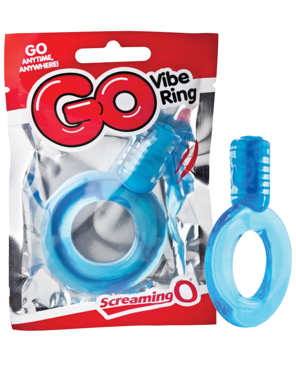 The Soft Hum Screaming O GO Vibe Ring - Blue
