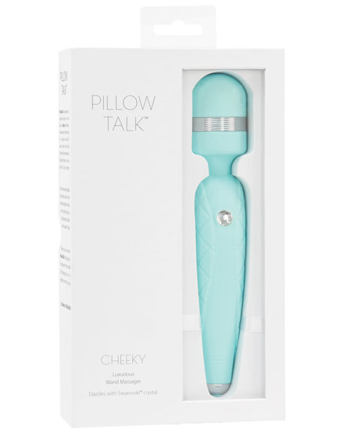 The Soft Hum Pillow Talk Cheeky Wand - Teal