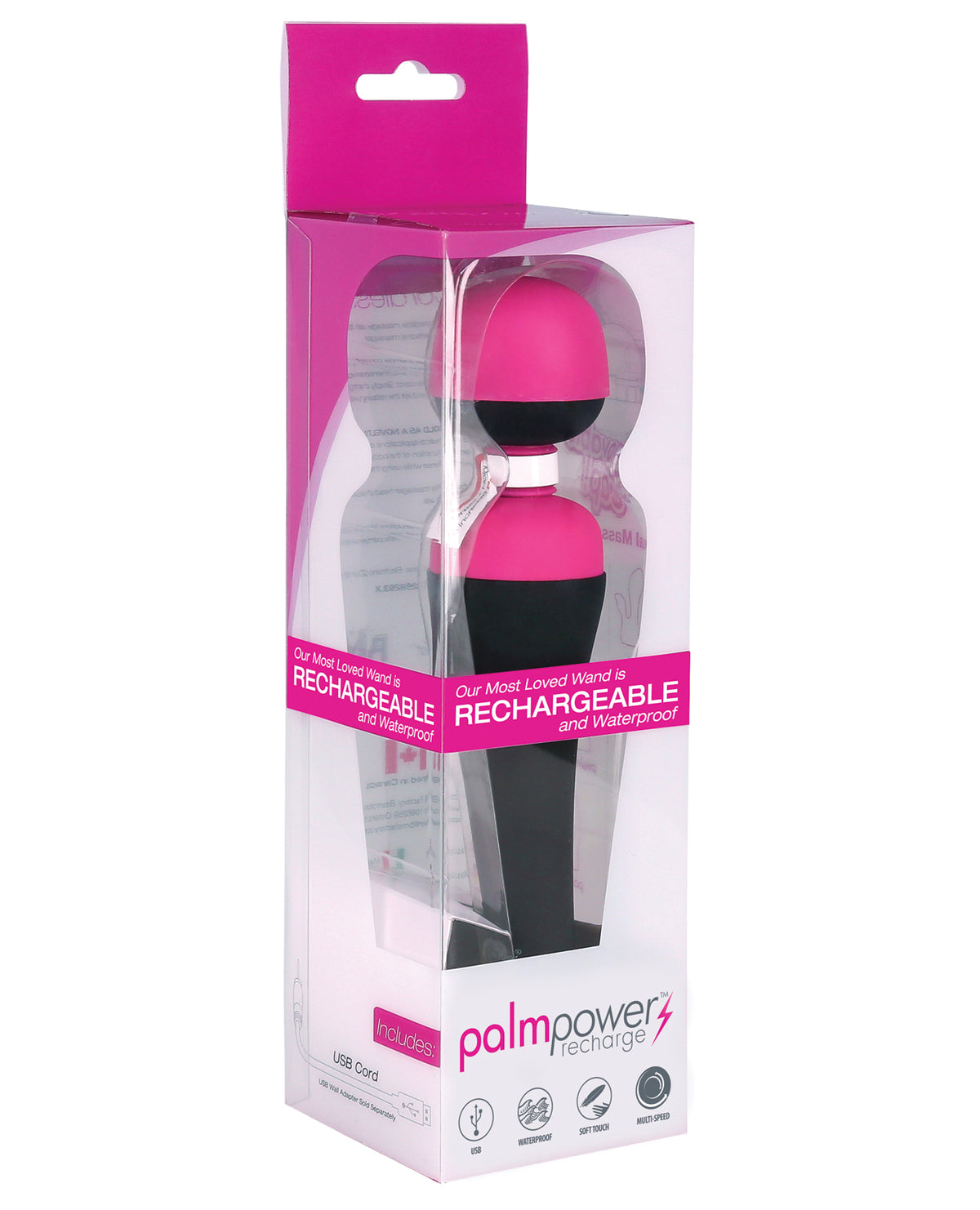 The Soft Hum Palm Power Rechargeable Massager