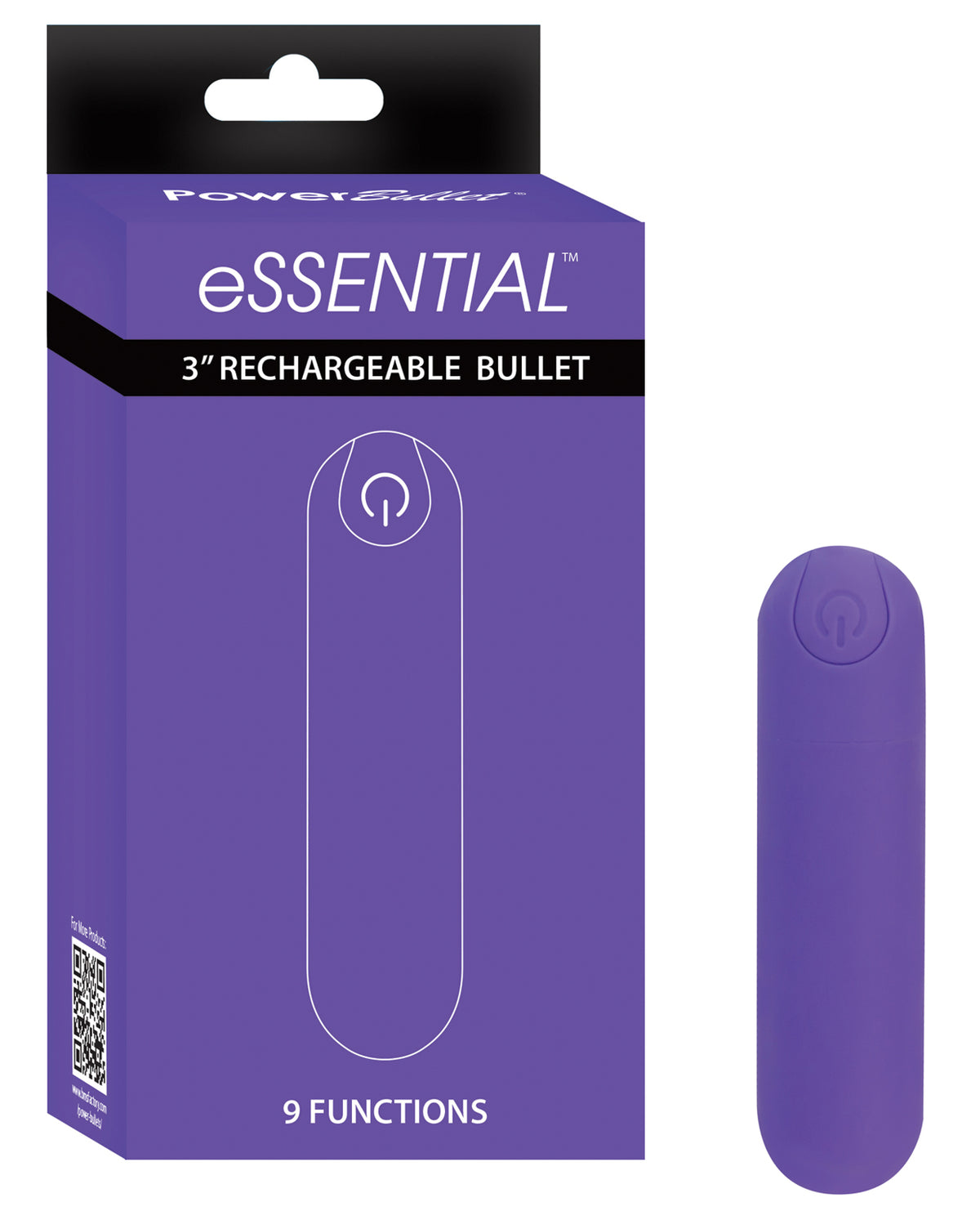 The Soft Hum eSSENTIAL Power Bullet - Purple