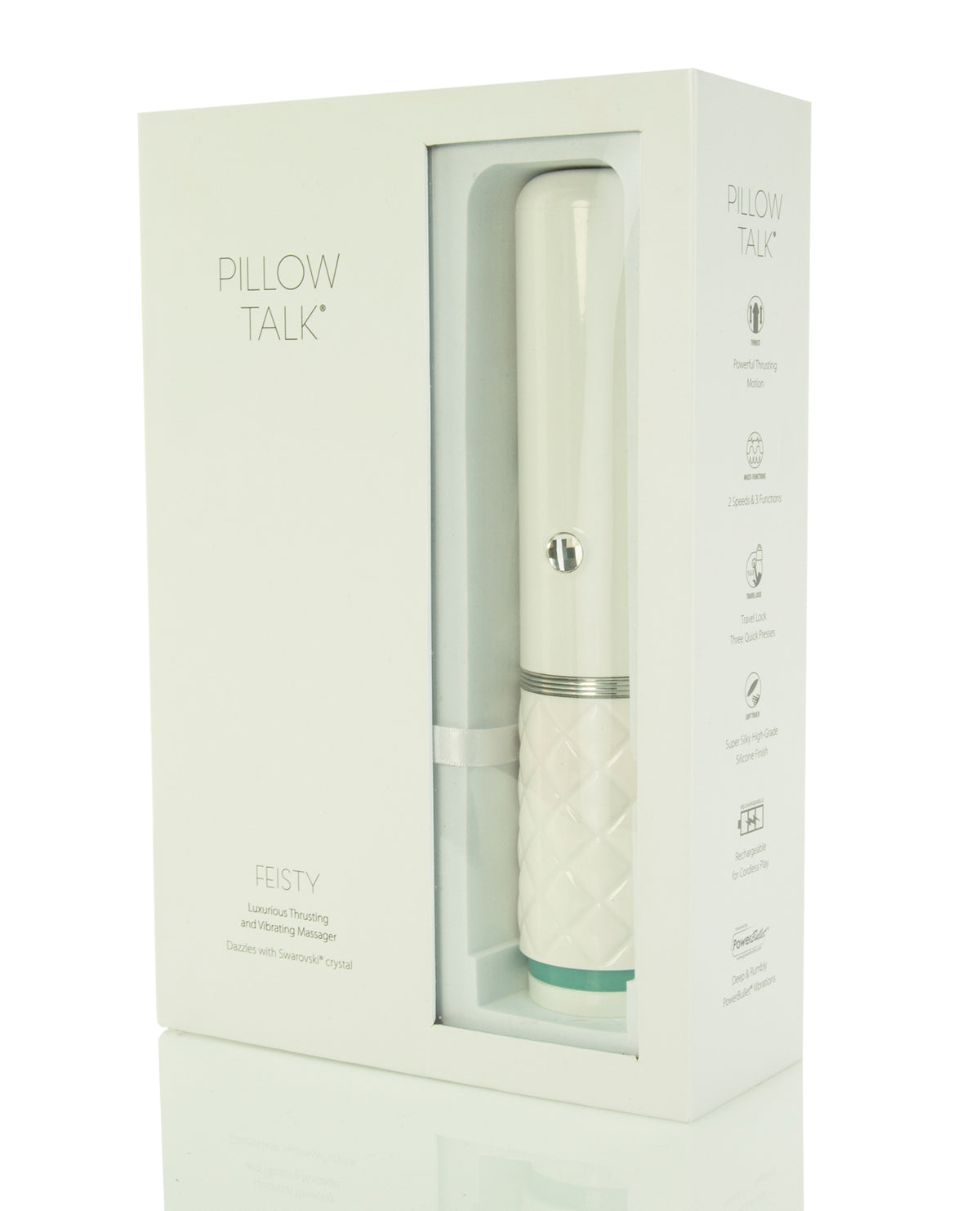 The Soft Hum Pillow Talk Feisty - Teal