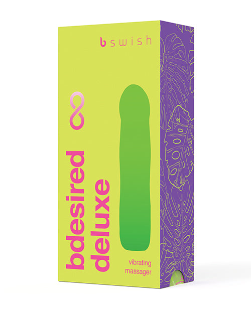 The Soft Hum Bdesired Infinite Deluxe Paradise Vibrator - Green