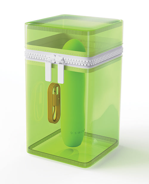 The Soft Hum Bdesired Infinite Deluxe LE Paradise Vibrator - Green - Image 2