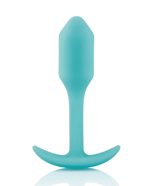 The Soft Hum b-Vibe Weighted Snug Plug 1 - 55 g Mint - Image 2