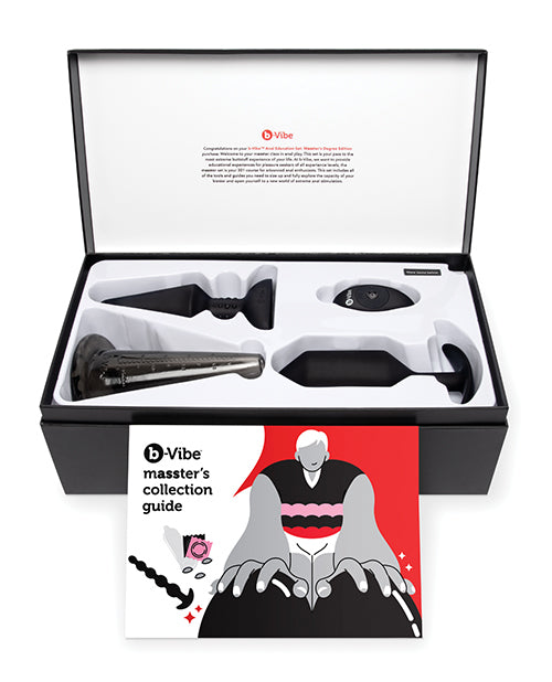 The Soft Hum b-Vibe Masster's Degree Edition Anal Education Set - Image 2