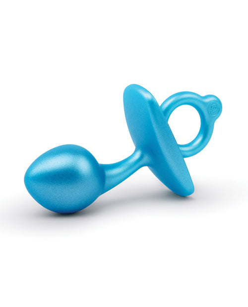 The Soft Hum b-Vibe Butties Bulb Tapered Prostate Plug - Blue - Image 2
