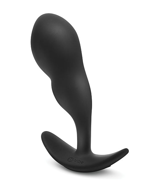 The Soft Hum b-Vibe Remote Control P-Spot Snug Plug - Black - Image 2