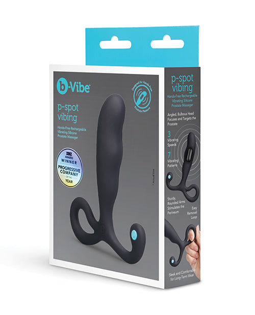 The Soft Hum P-Spot Vibing Hands-Free Rechargeable Vibrating Silicone Prostate Massager