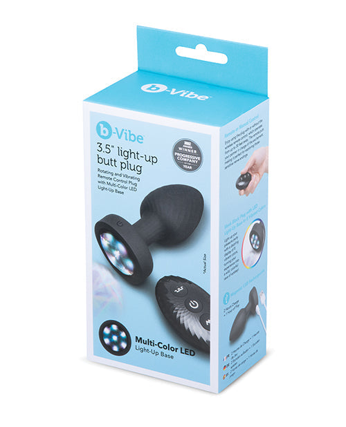 b-Vibe 3.5" Light-up Butt Plug
