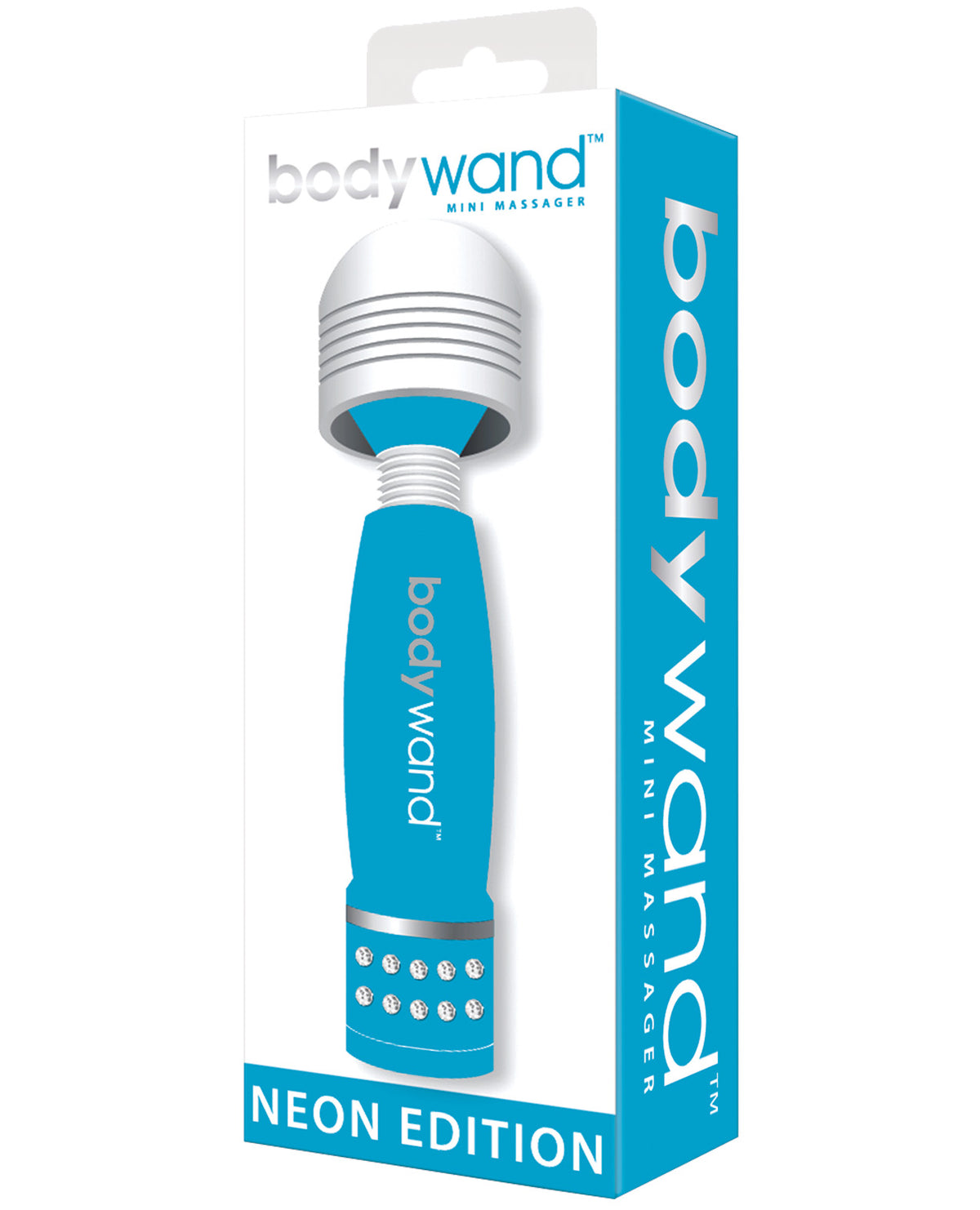 The Soft Hum XGen Bodywand Neon Mini - Neon Blue