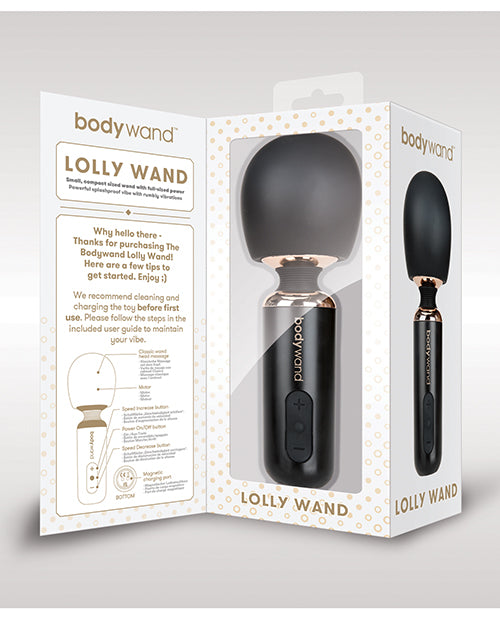The Soft Hum XGen Bodywand Lolly Wand - Black