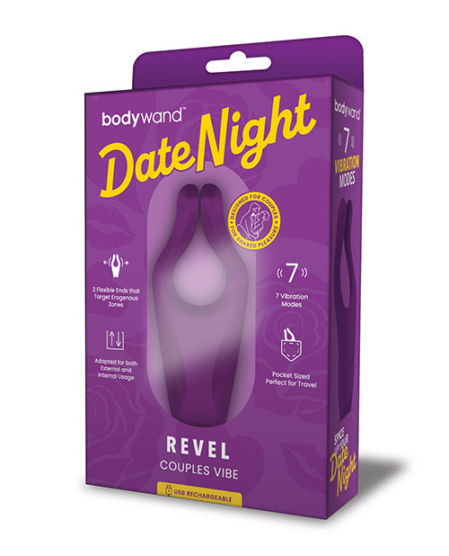 The Soft Hum Xgen Bodywand Date Night Revel Couples Vibe - Purple