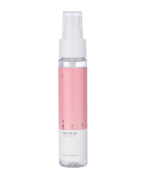 The Soft Hum CGC Blow Me Oral Sex Gel - 2 oz Strawberry