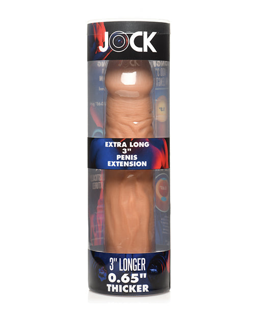 The Soft Hum Curve Toys Jock Extra Long 3" Penis Extension Sleeve