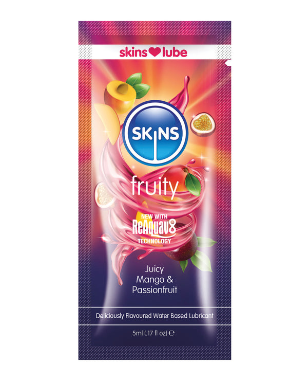 The Soft Hum Skins Water Based Lubricant - 5 ml Foil Mango &amp; Passionfruit