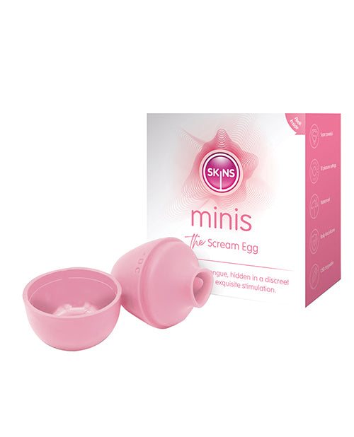 The Soft Hum Skins Minis The Scream Egg - Pink