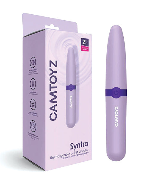 Camtoyz Syntra Rechargeable Bullet - Purple