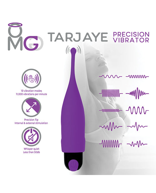 The Soft Hum OMG Tarjaye Travel Size Precision Stimulator - Purple