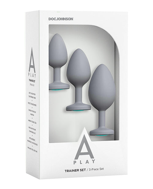 The Soft Hum A Play Trainer Set - Grey Set of 3