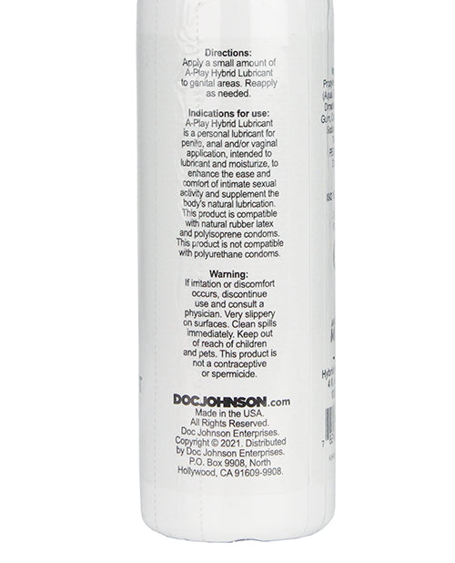 The Soft Hum A Play Hybrid Anal Lubricant - 4 oz - Image 2