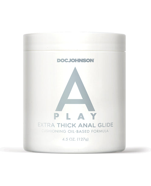The Soft Hum A Play Extra Thick Anal Glide w/Cushioning Oil based Formula - 4.5 oz