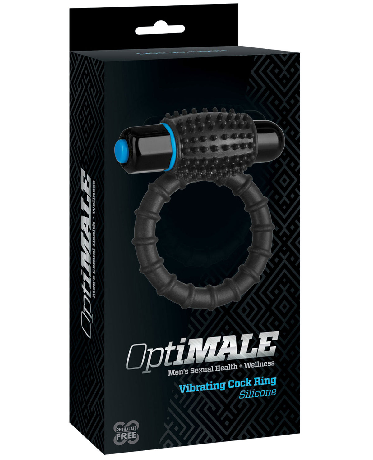 The Soft Hum OptiMale Vibrating C Ring - Black