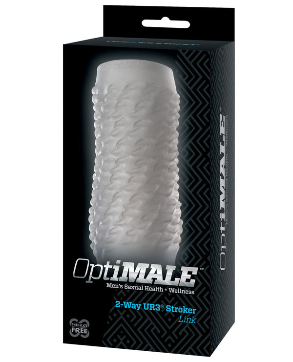 The Soft Hum OptiMale 2 Way Strokers Link - Clear