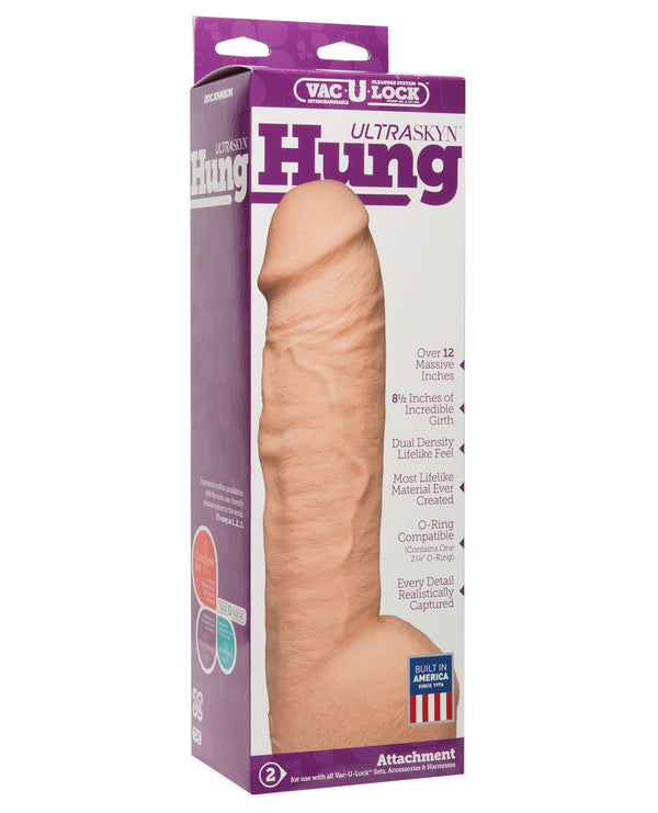 Vac-U-Lock ULTRASKYN 12" Hung - Vanilla