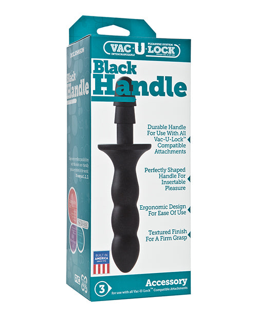 The Soft Hum Vac-U-Lock Handle - Black