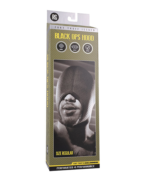 The Soft Hum Fort Troff Black Ops Hood - Regular, Black