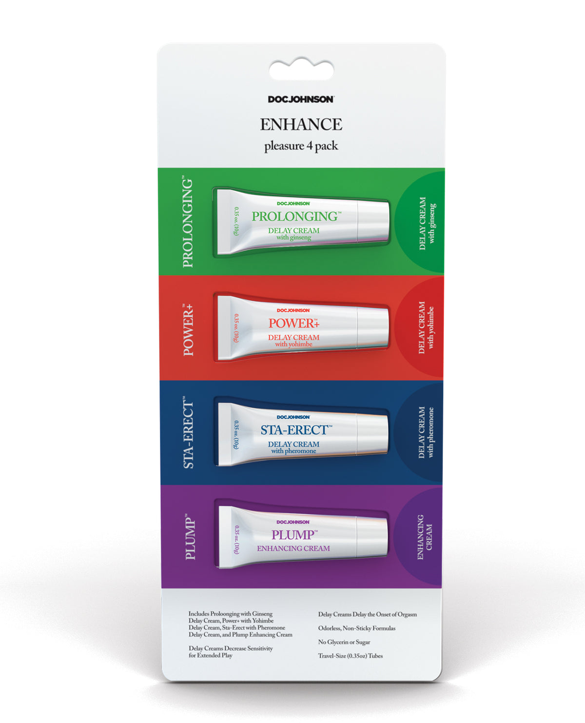The Soft Hum NO ETA Enhance Pleasure - Asst. Pack of 4