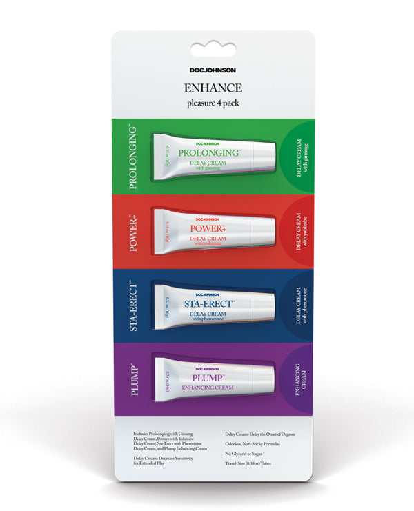 The Soft Hum NO ETA Enhance Pleasure - Asst. Pack of 4