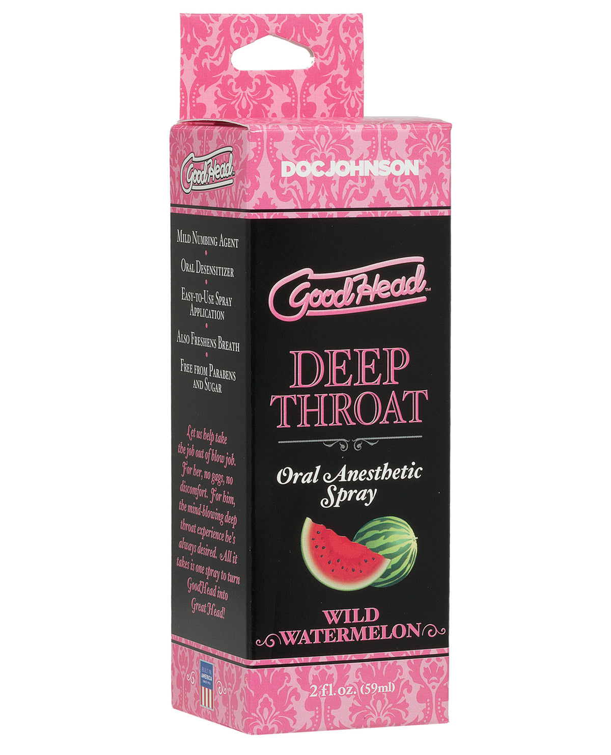 The Soft Hum GoodHead Deep Throat Spray - Wild Watermelon