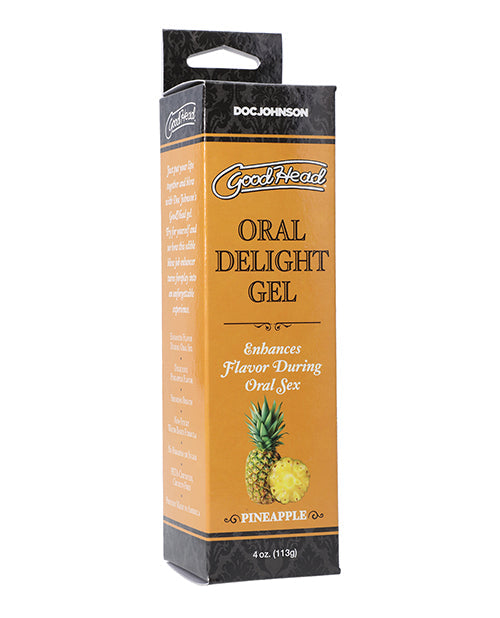The Soft Hum GoodHead Oral Delight Gel - 4 oz Pineapple