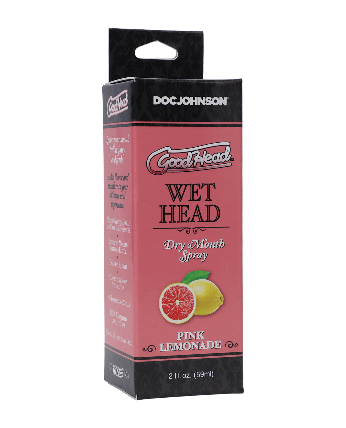 The Soft Hum GoodHead Juicy Head Dry Mouth Spray - 2 oz Pink Lemonade