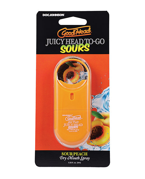 The Soft Hum GoodHead Juicy Head Dry Mouth Spray To-Go - .30 oz Sour Peach