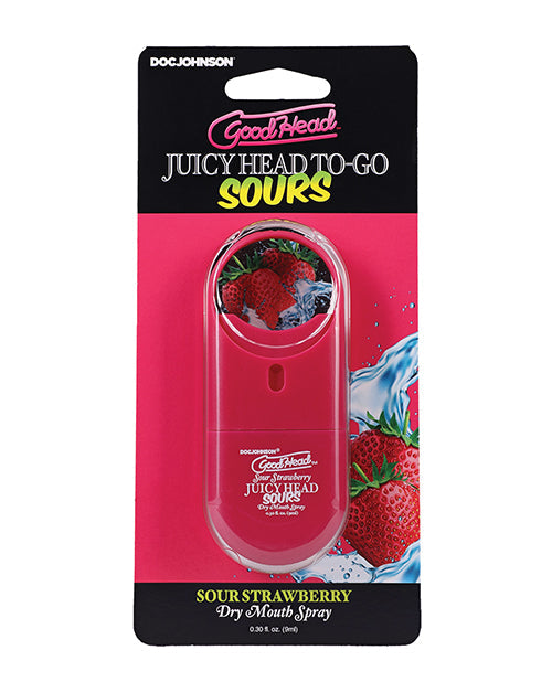 The Soft Hum GoodHead Juicy Head Dry Mouth Spray To-Go - .30 oz Sour Strawberry