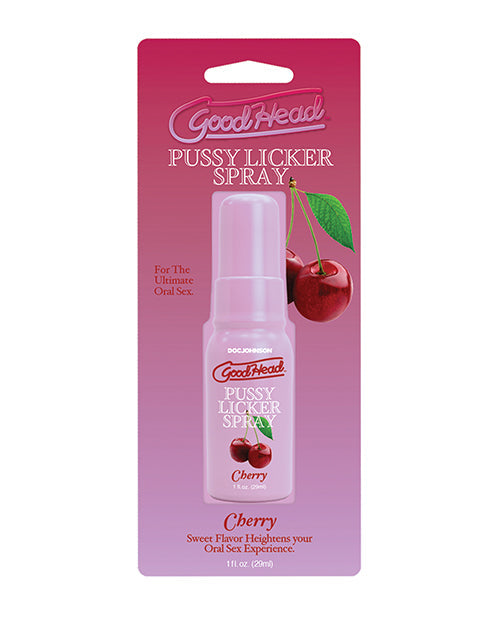 The Soft Hum GoodHead Pussy Licker Spray - 1 oz Cherry