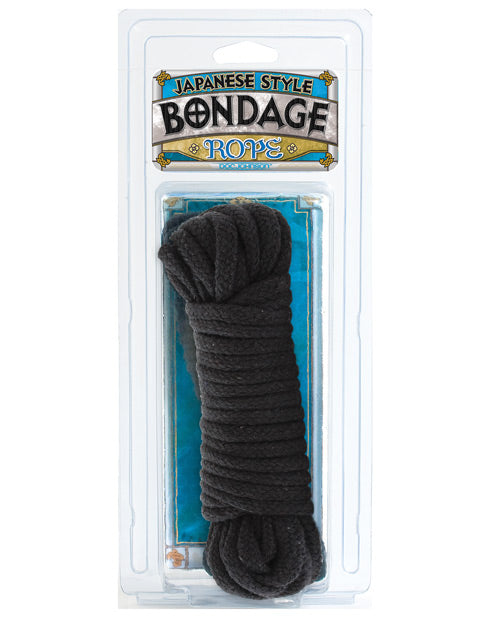 The Soft Hum Japanese Style Bondage Cotton Rope - Black