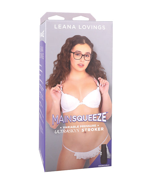 The Soft Hum Main Squeeze ULTRASKYN Pussy Stroker - Leana Lovings, Vanilla