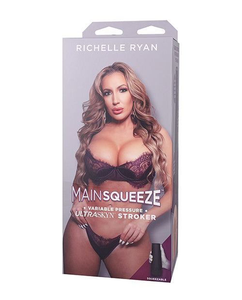 The Soft Hum Main Squeeze ULTRASKYN Pussy Stroker - Richelle Ryan, Vanilla